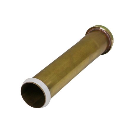 Everflow Slip Joint Extension Tube for Tubular Drain Applications, 20GA Brass 1-1/2"x12" 22412-20
